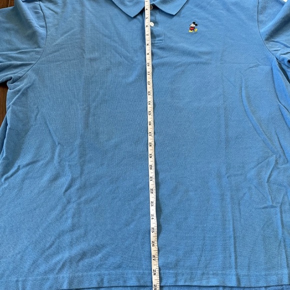 Disney Parks Embroidered Mickey Mouse Blue Polo Shirt - Picture 4 of 6